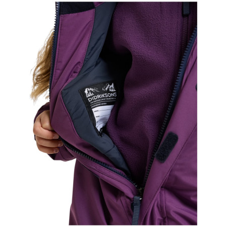 Didriksons Talvi Kids Cover 2 Northen Purple gyerek overall