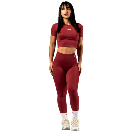 Nebbia Seamless crop top with SS Power női felső