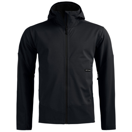 Ortovox Ortler Softshell Plus Jacket férfi softshell kabát fekete Black Raven
