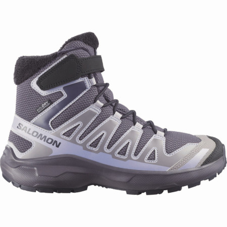 Salomon Xa Pro Winter Wp J Nine Iron-Gull-Cosmic Sky gyerek cipő szürke Nine Iron / Gull / Cosmic Sky