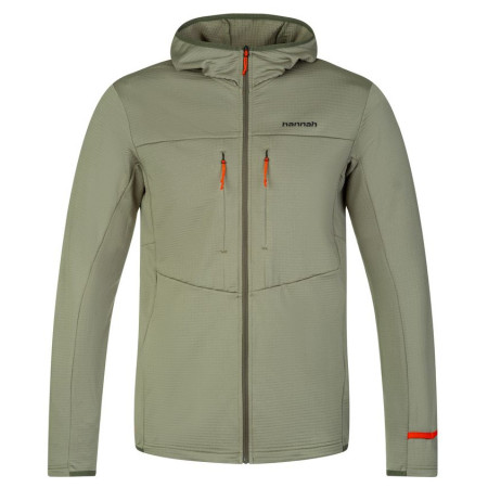 Hannah Niron Hoody férfi pulóver zöld deep lichen green
