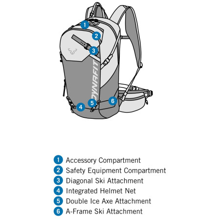 Dynafit Ridge 24 Backpack W női hátizsák
