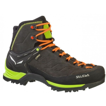 Férfi cipő Salewa MS MTN Trainer MID GTX fekete/zöld Black/Sulphur Spring