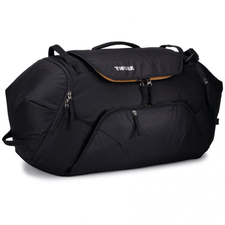 Thule Roundtrip Snow Duffel 80L sícipő táska fekete/narancs Black