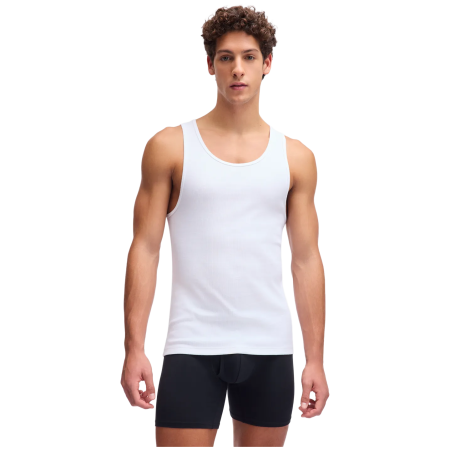 Under Armour M UA Perf Cotton Tank-2pk férfi atléta fehér white