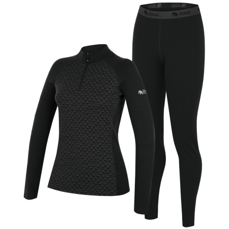 Zulu Merino 240 Zip Long női funkcionális szett