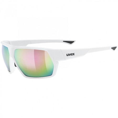 Uvex Sportstyle 238 sport szemüveg fehér/rózsaszín White Matt/Mirror Pink