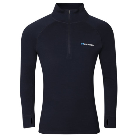 Progress MT TRZ 250 férfi funkcionális pulóver fekete/kék černo-modrá