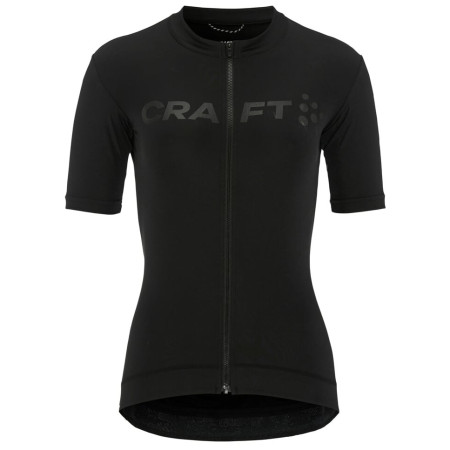 Craft W Endur Logo női kerékpáros mez fekete Black