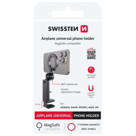 Swissten Universal phone holder (MagSafe compatible) telefon tartó