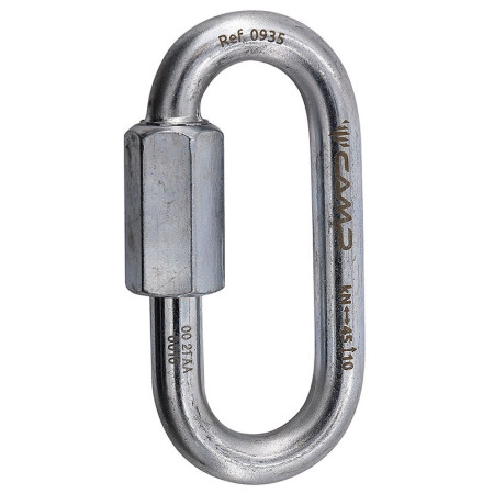 Maillon karabiner Camp Oval Quick Link 10mm ezüst