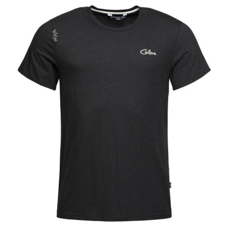 Chillaz Chillaz Mountain logo férfi póló fekete black