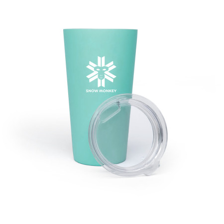 Thermo bögre SNOW MONKEY Enjoyer 0,473l világoskék
