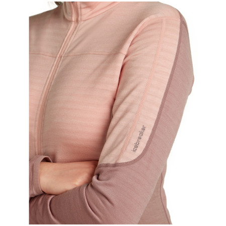 Icebreaker Women Merino Blend 300 RealFleece™ Descender LS Zip női funkcionális pulóver
