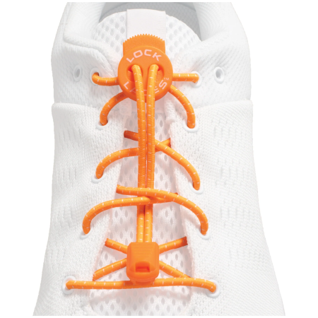 Lock Laces Original cipőfűző narancs Orange