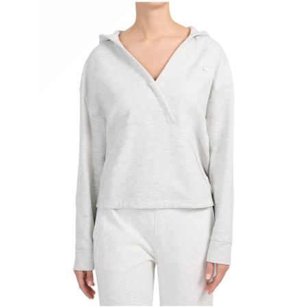 4F Sweatshirt F2661 női pulóver világosszürke Cold Light Grey Melange