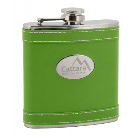 Cattara zöld 175ml laposüveg világoszöld