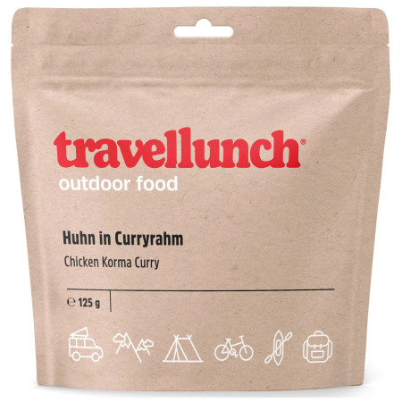 Travellunch Travellunch Csirke Korma kari rízzsel 125 g szárított étel