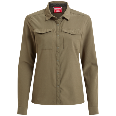 Craghoppers NosiLife Pro Long Sleeved Shirt III ing zöld Wild Olive