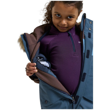 Didriksons Bjärven Kds Cover 5 Mountain Blue gyerek overall