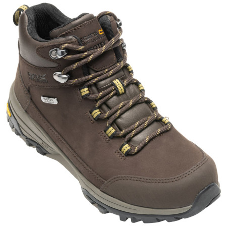Regatta Womens Burrell Leather Boot II női cipő barna Chestnut