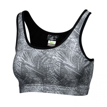 Sport melltartó Regatta Asana Bra Top szürke