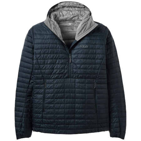 Rab Microlighter Pullover Down Hoody férfi dzseki kék