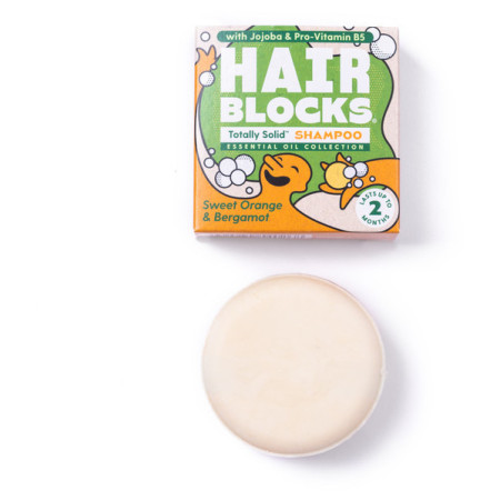 Totally Solid Solid Shampoo - Sweet Orange & Bergamot sampon zöld