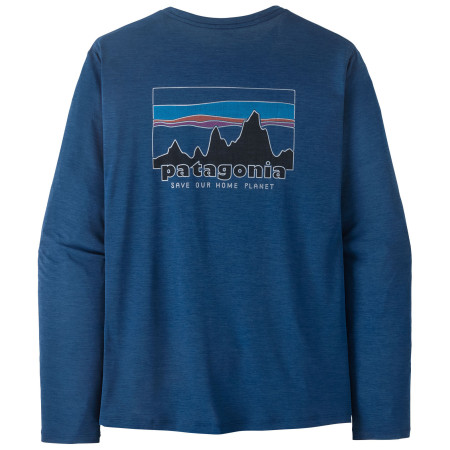 Patagonia M's L/S Cap Cool Daily Shirt - '73 Skyline férfi póló