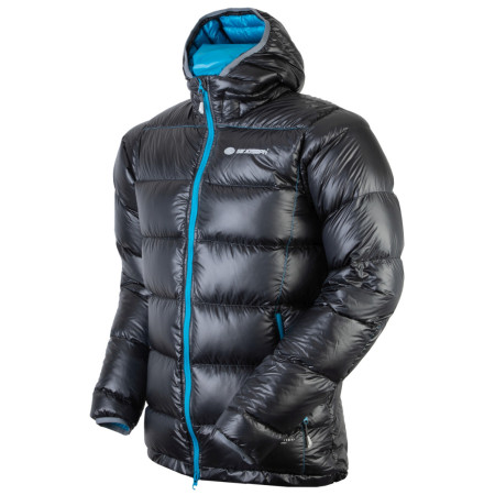 Sir Joseph Koteka III Man férfi tollkabát fekete