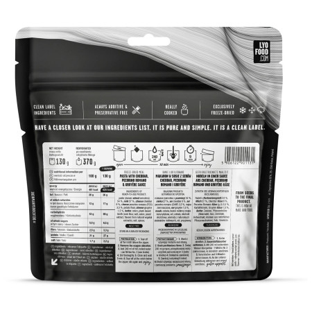 Lyo food Mac & Cheese 500g szárított étel