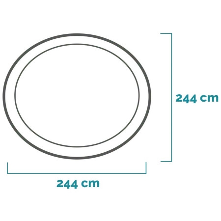 Intex Easy Set 244x61 cm úszómedence