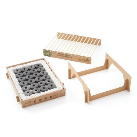 CasusGrill Ökológiai grill egyszer használatos grill