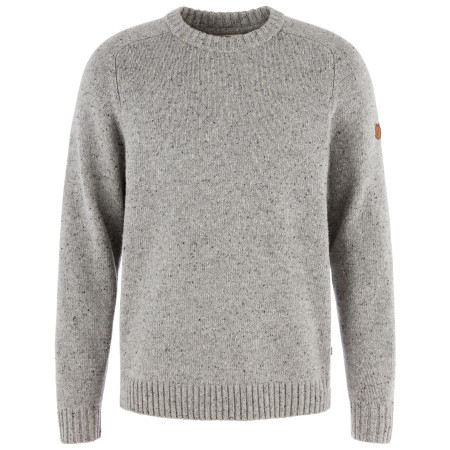 Fjällräven Övik Neps Knit Sweater M férfi pulóver szürke Light Beige