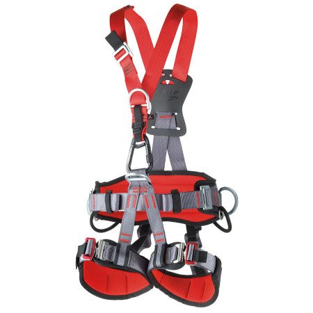 Hegymászó beülő Camp Golden Top Plus fekete/piros