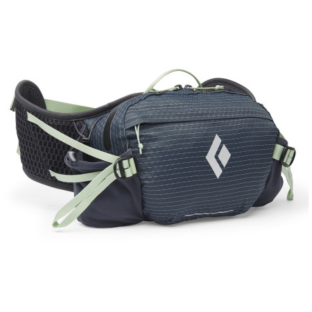 Black Diamond Pursuit Waist Pack 6 L övtáska fekete/zöld