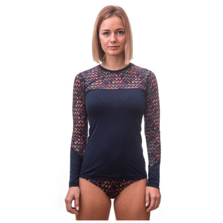 Sensor Merino Impress, dl.rukáv női póló