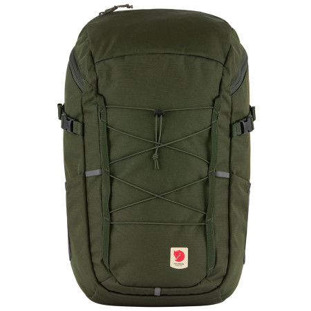 Fjällräven Skule Top Zip 30 hátizsák sötétzöld Deep Forest