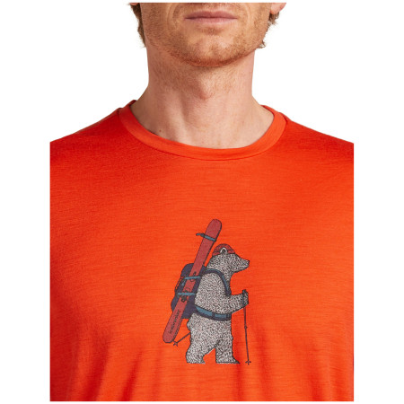 Icebreaker Men Merino 150 Tech Lite Bear Tour férfi póló