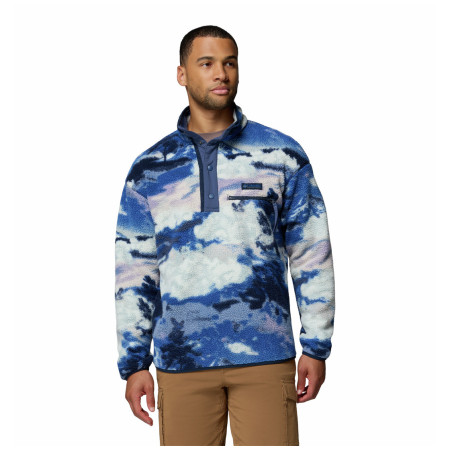 Columbia Helvetia™ II Printed Half Snap Fleece férfi pulóver