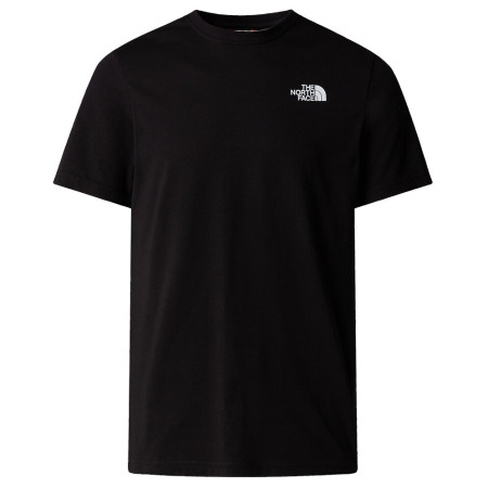 The North Face M Ss Mountain Outline Tee férfi póló fekete