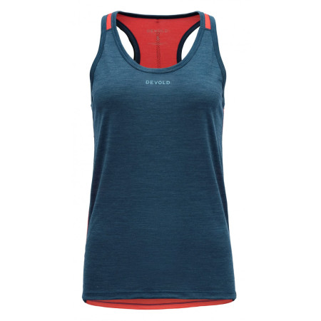 Női atléta Devold Running Woman Racerback kék/piros