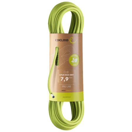 Edelrid Apus Eco Dry 7,9mm 50m kötél világoszöld 138 oasis