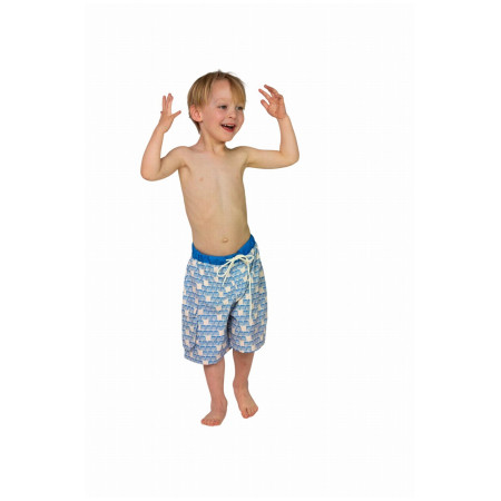 DucKsday Manta Boardshort Boy gyerek fürdőruha kék/fehér Blue/Off White