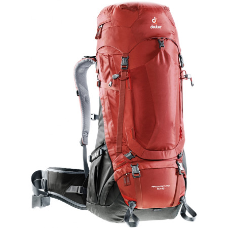 Hátizsák Deuter Aircontact PRO 60+15 piros