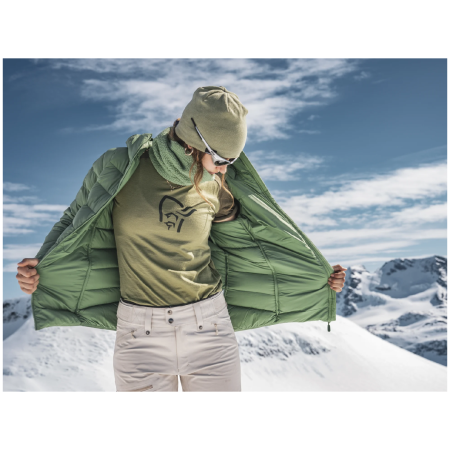 Norrona femund down700 Zip Hood női tollkabát