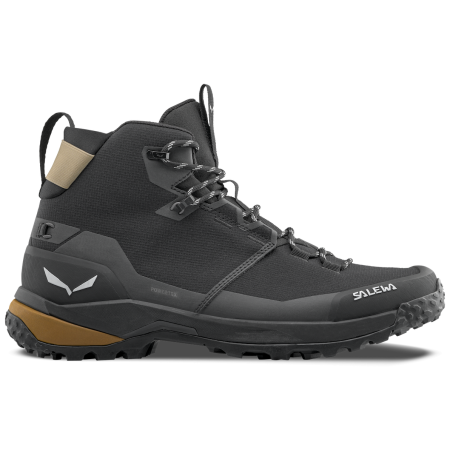 Salewa Puez 2 Mid Ptx M férfi túracipő fekete Black/Black