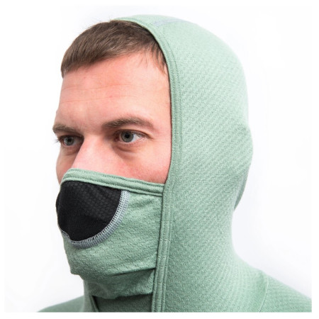 Sensor Merino DF hosszú ujjú kapucnis férfi funkcionális póló