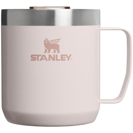 Stanley Stay-Hot Camp Mug 350 ml thermo bögre rózsaszín Hammertone Rose Quartz