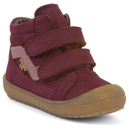 Froddo Ollie Tex Bordeaux gyerek barefoot cipők egész éves használatra burgundi vörös bordeaux